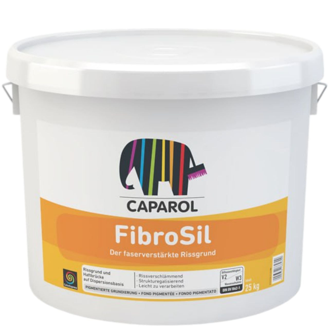FibroSil Ґрунтовка, зміцнена волокнами, для маскування тріщин і вирівнювання текстури штукатурки