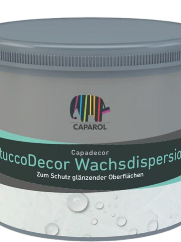 StuccoDecor Wachsdispersion Дисперсійний віск для додаткового захисту декоративної шпаклівки від сильних забруднень і рідин всередині приміщень