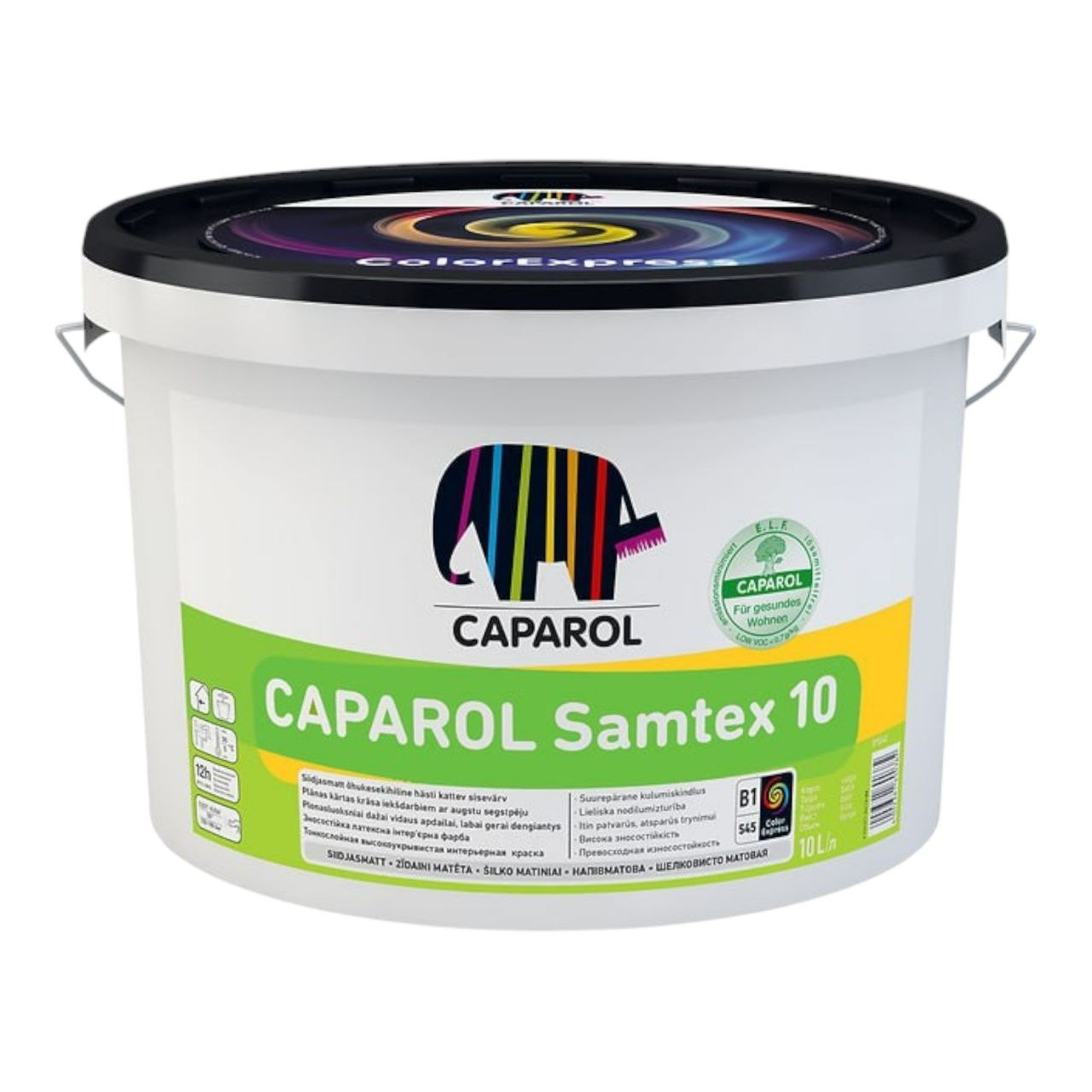 Samtex 10 E.L.F. Шовковисто - матова високоякісна латексна фарба 1 класу стійкості до вологого стирання
