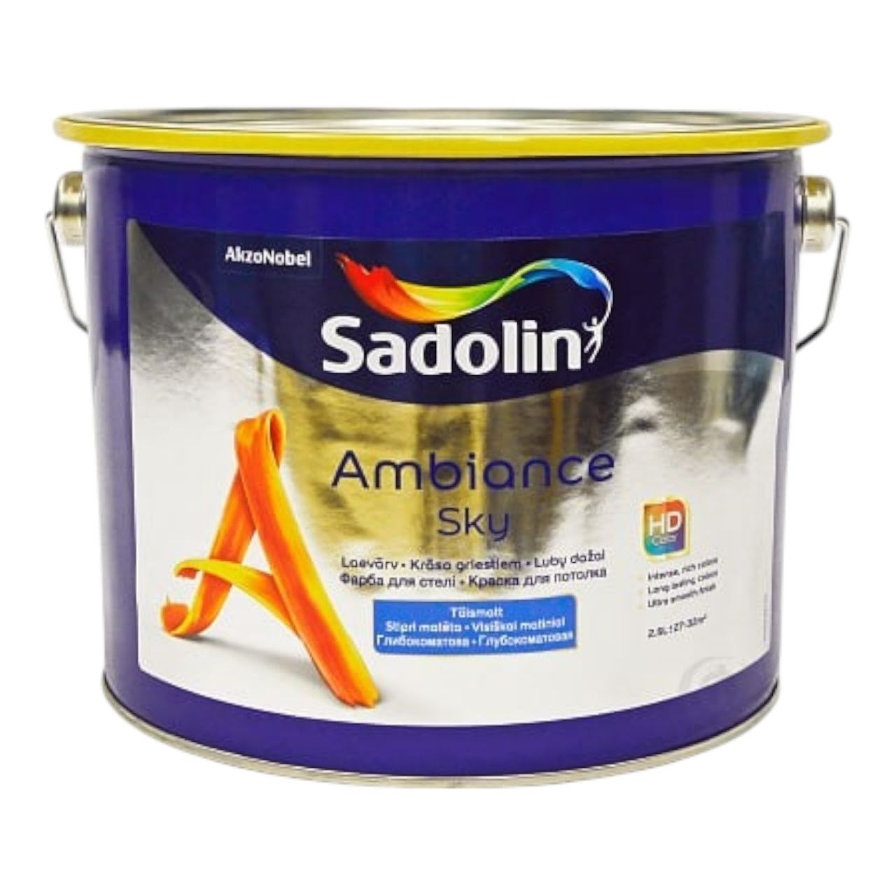 Латексна фарба Sadolin Ambiance Sky для стелі