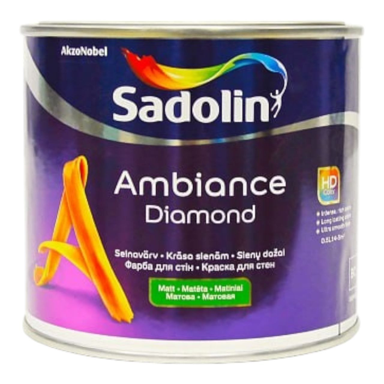 Акрилова фарба Sadolin Ambiance Diamond для стін та стелі