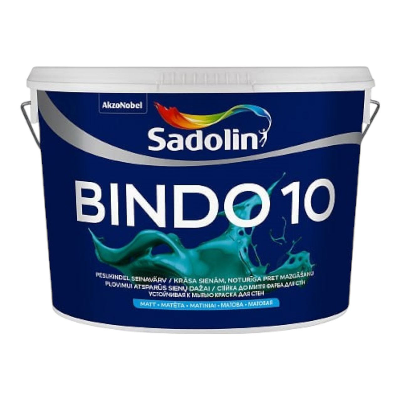 Акрилова фарба Sadolin Bindo 10 для стін