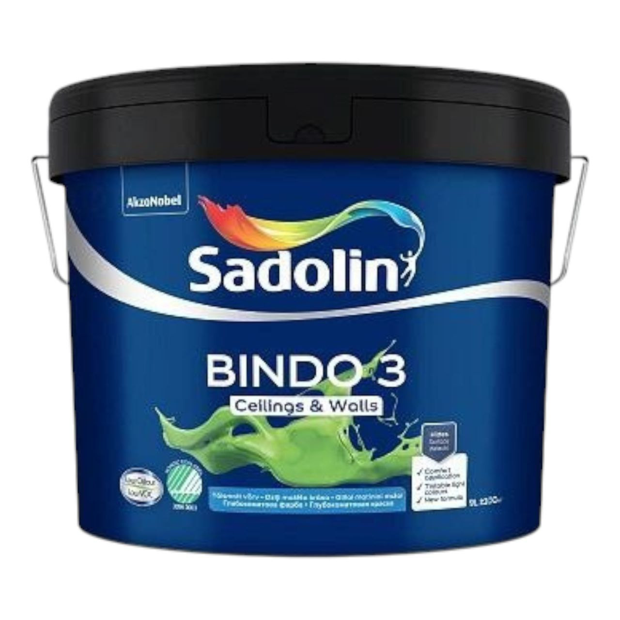 Емульсійна фарба Sadolin Bindo 3 для стін та стелі