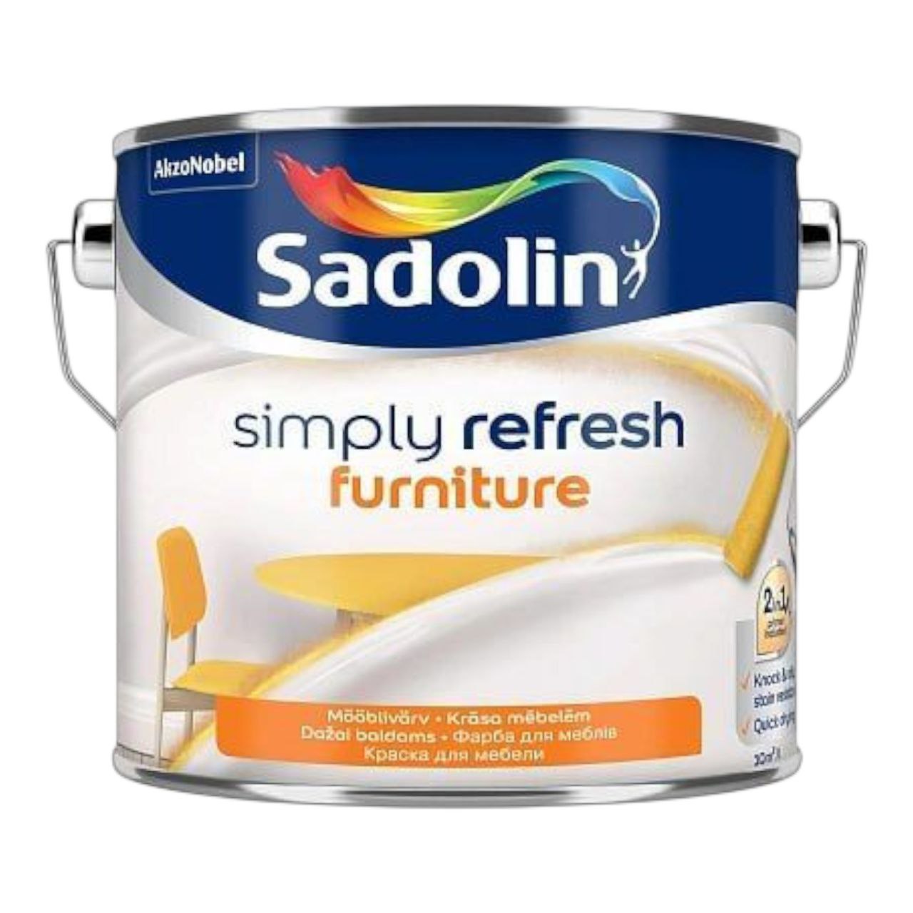 Фарба 2-в-1 Sadolin Simply Refresh Furniture (Матова)